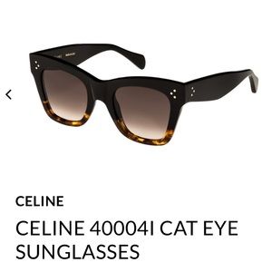 Celine Cat eye sunglasses